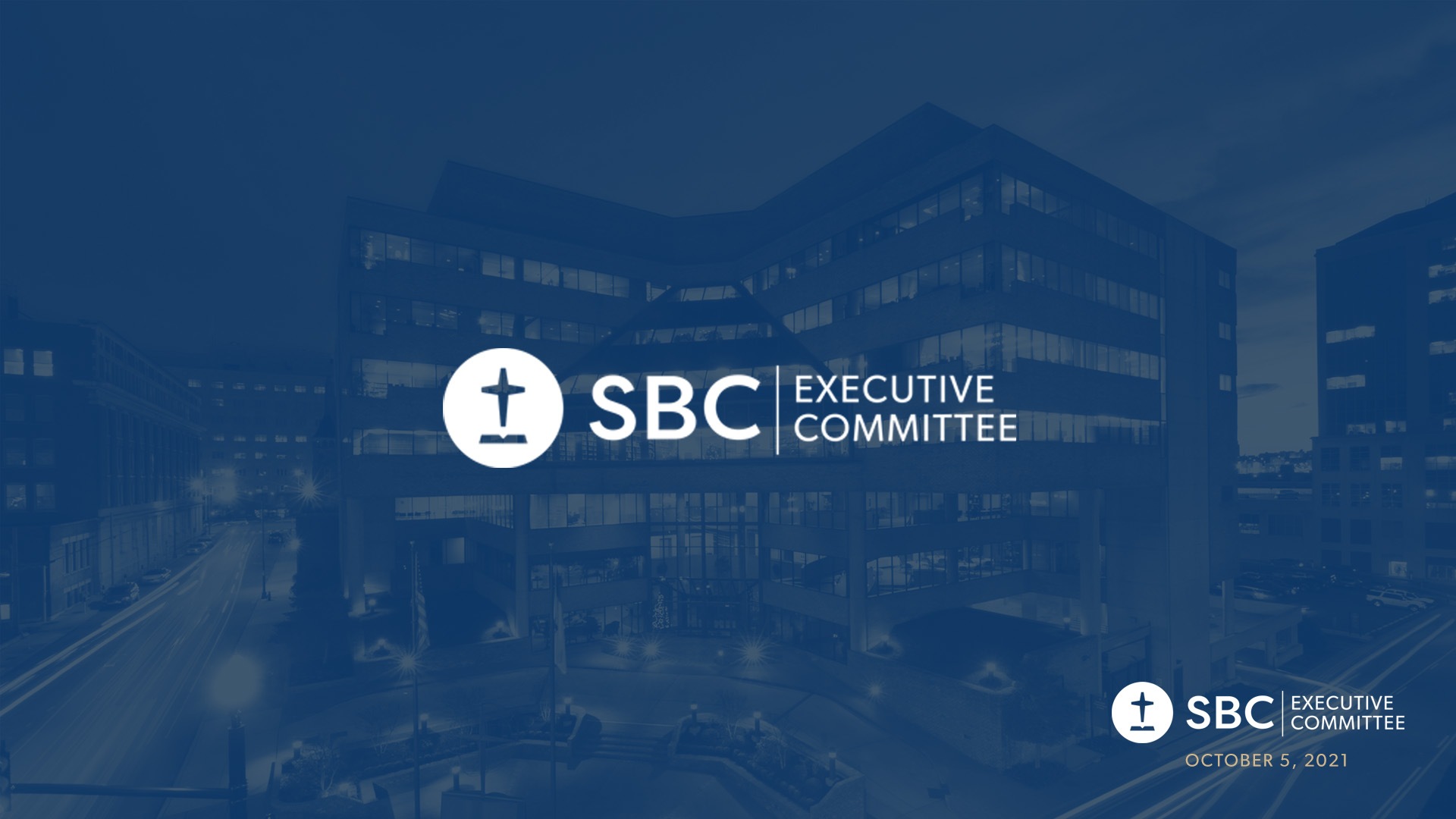SBC Executive Committee Meeting September 2021
